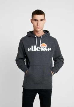 Ellesse GOTTERO - Sweat à Capuche - Dark Grey Marl