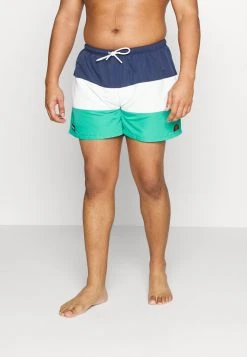 Ellesse CIELO - Short De Bain - Navy/white/green