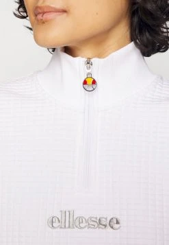 Ellesse CRATIC ZIP TRACK TOP - Sweatshirt - White -Ellesse Boutique 501cfc8108c54cbfb67ae6973753ff3f