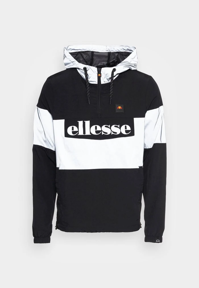 Ellesse SIRIAN 1/2 ZIP JACKET - Veste Légère - Black 4 Ellesse SIRIAN 1/2 ZIP JACKET - Veste Légère - Black – Image 4