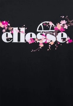 Ellesse CLAUDINE CROP - T-shirt Imprimé - Black -Ellesse Boutique 54c6152232e44346a1c707f694883b20