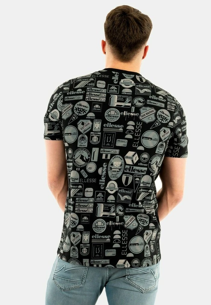 Ellesse T-shirt Imprimé - Noir 2 Ellesse T-shirt Imprimé - Noir – Image 2
