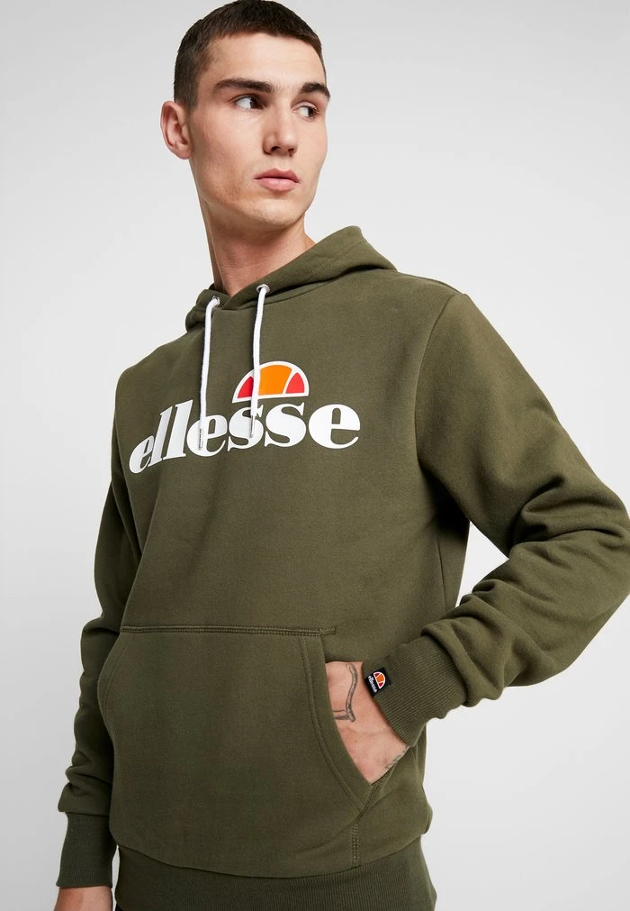 Ellesse GOTTERO - Sweat à Capuche - Khaki 5 Ellesse GOTTERO - Sweat à Capuche - Khaki – Image 5
