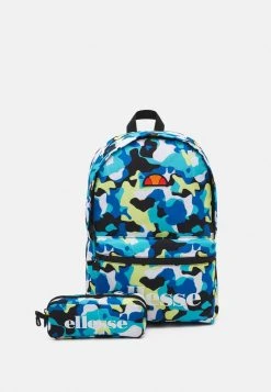 Ellesse Boutique 46 Ellesse VALLI CAMO SET UNISEX - Sac à Dos - Blue