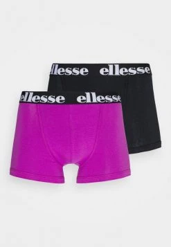 Ellesse PARMO FASHION TRUNKS 2 PACK - Shorty - Purple/black
