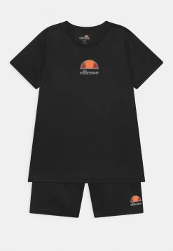 Ellesse GERARIO TEE SET - T-shirt Imprimé - Black