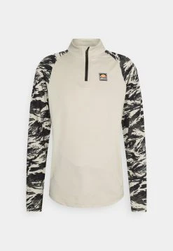 Ellesse SICCIA ZIP - T-shirt à Manches Longues - Beige