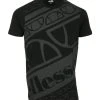 Ellesse GRADUATI - T-shirt Imprimé - Black