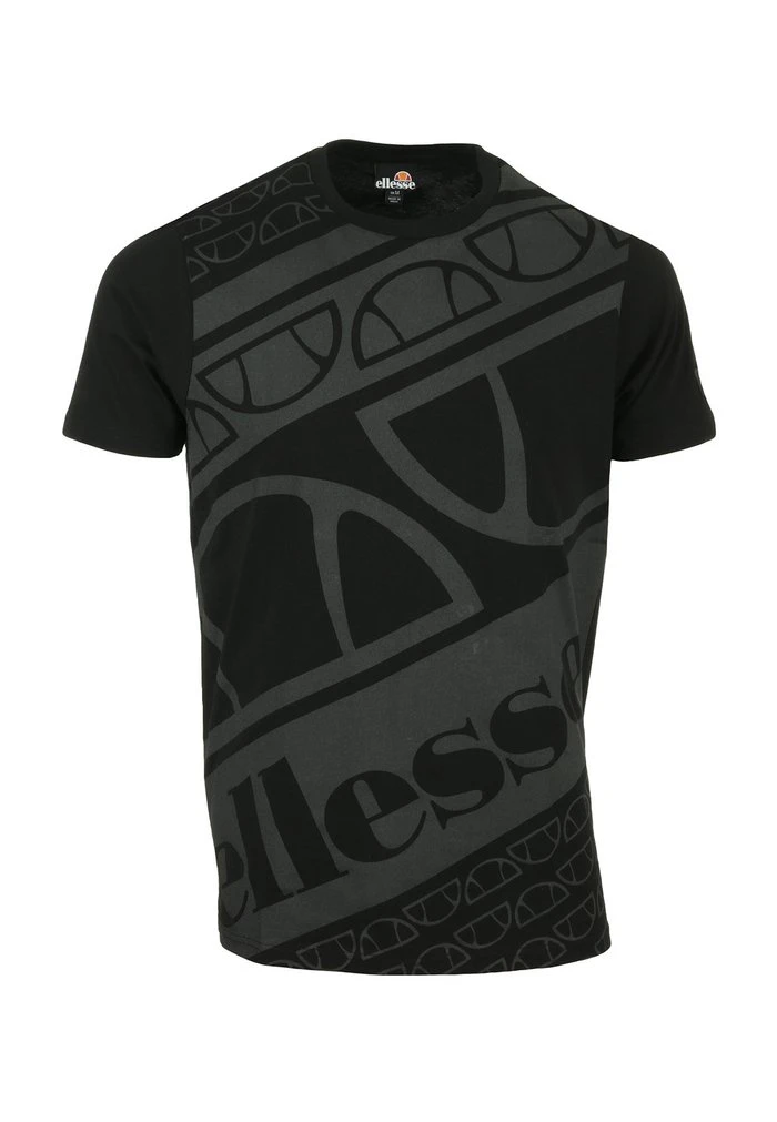 Ellesse GRADUATI - T-shirt Imprimé - Black 1 Ellesse GRADUATI - T-shirt Imprimé - Black