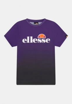 Ellesse JENA TEE - T-shirt Imprimé - Purple/black Fade