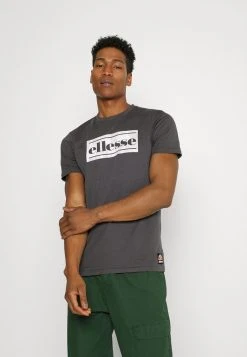 Ellesse AVEL TEE - T-shirt Imprimé - Dark Grey