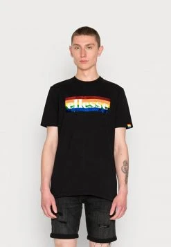 Ellesse UNITY UNISEX - T-shirt Imprimé - Black