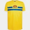 Ellesse APRELA TEE - T-shirt Imprimé - Yellow