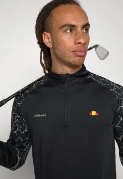 Ellesse SAMSI ZIP - T-shirt à Manches Longues - Black -Ellesse Boutique 63e52b6b15714ae4a91207cd3ac836f5