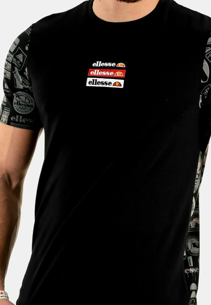 Ellesse T-shirt Imprimé - Noir 3 Ellesse T-shirt Imprimé - Noir – Image 3