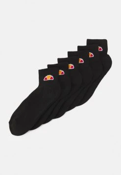 Ellesse RILLA SOCKS UNISEX 6 PACK - Chaussettes - Black