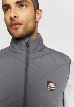 Ellesse JUNERO WATER REACTIVE GILET - Veste Sans Manches - Dark Grey -Ellesse Boutique 6a4b1d16a79d46308db4803d9ef52437