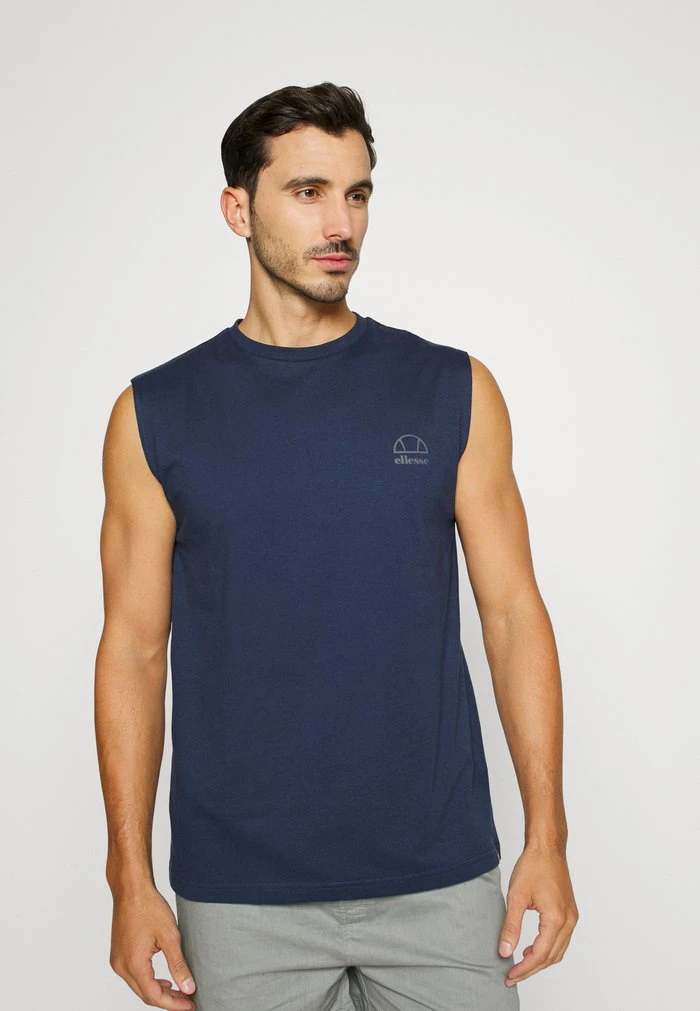 Ellesse ROLLIS VEST 3 PACK - Caraco - White/black/navy 1 Ellesse ROLLIS VEST 3 PACK - Caraco - White/black/navy