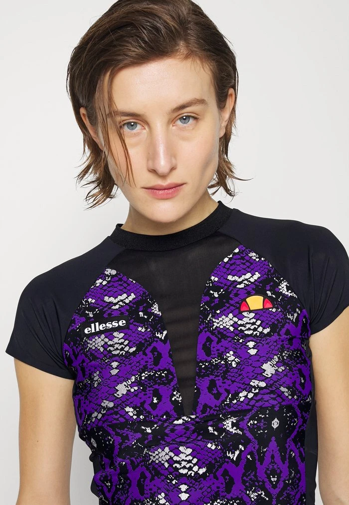 Ellesse MYCELLA TEE - T-shirt Imprimé - Black/multi-coloured 5 Ellesse MYCELLA TEE - T-shirt Imprimé - Black/multi-coloured – Image 5