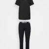 Ellesse LUCINALLA JOG PANT AND OVERSIZED TEE - Pyjama - Black