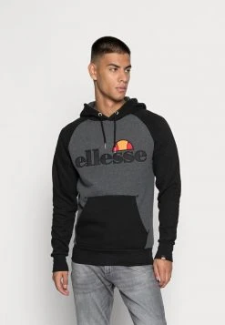 Ellesse TALIAMENTO HOODY - Sweat à Capuche - Dark Grey Marl