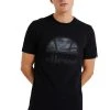 Ellesse ALTA VIA TEE - T-shirt Imprimé - Schwarz