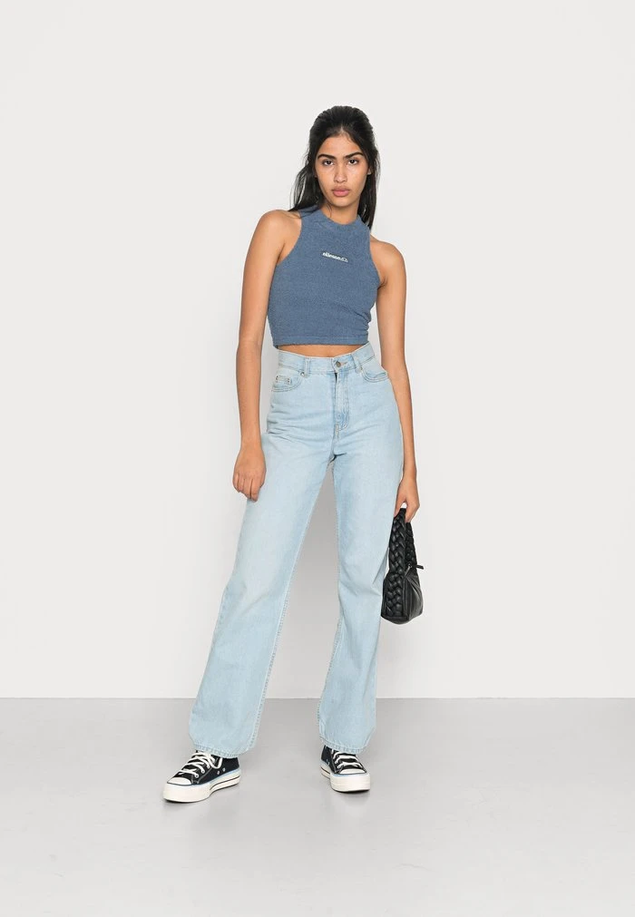 Ellesse PESCA VEST - Débardeur - Blue 2 Ellesse PESCA VEST - Débardeur - Blue – Image 2