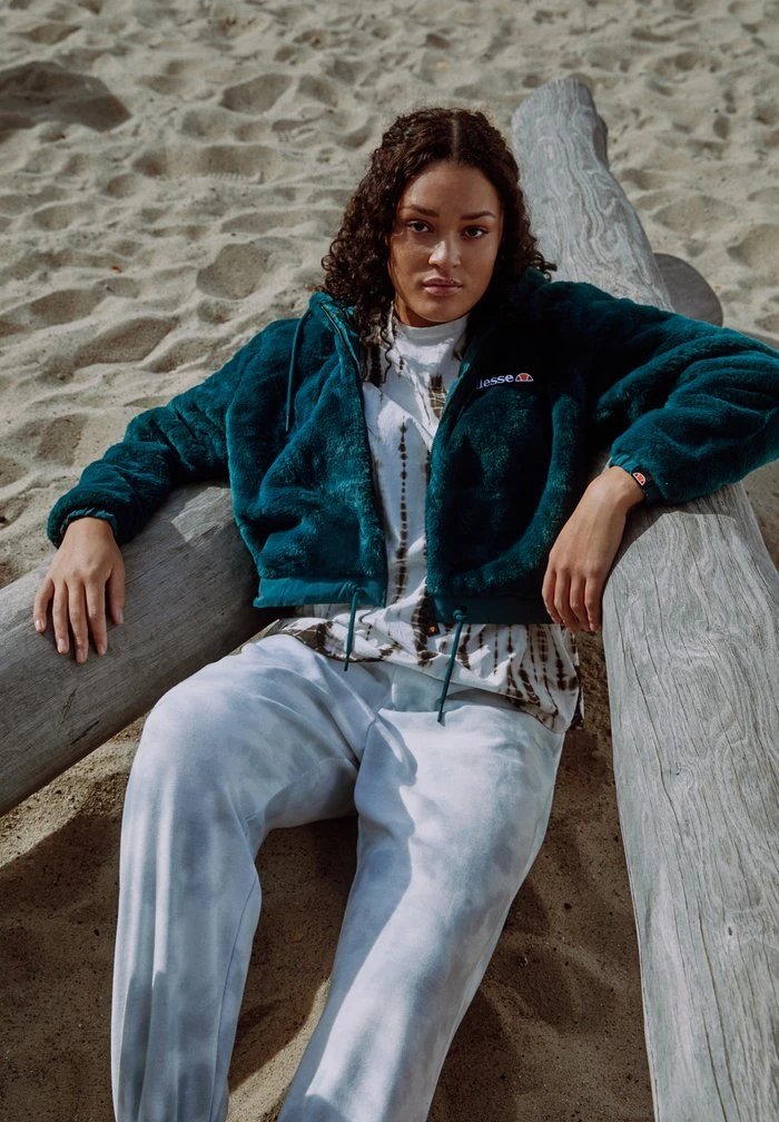 Ellesse REIDI TEDDY JACKET - Veste D'hiver - Teal 3 Ellesse REIDI TEDDY JACKET - Veste D'hiver - Teal – Image 3