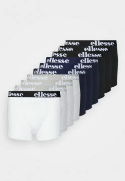 Ellesse TARIS FASHION TRUNKS 10 PACK - Shorty - Black/grey/white/blue