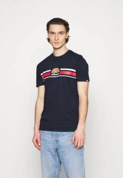 Ellesse MONTELL - T-shirt Imprimé - Navy