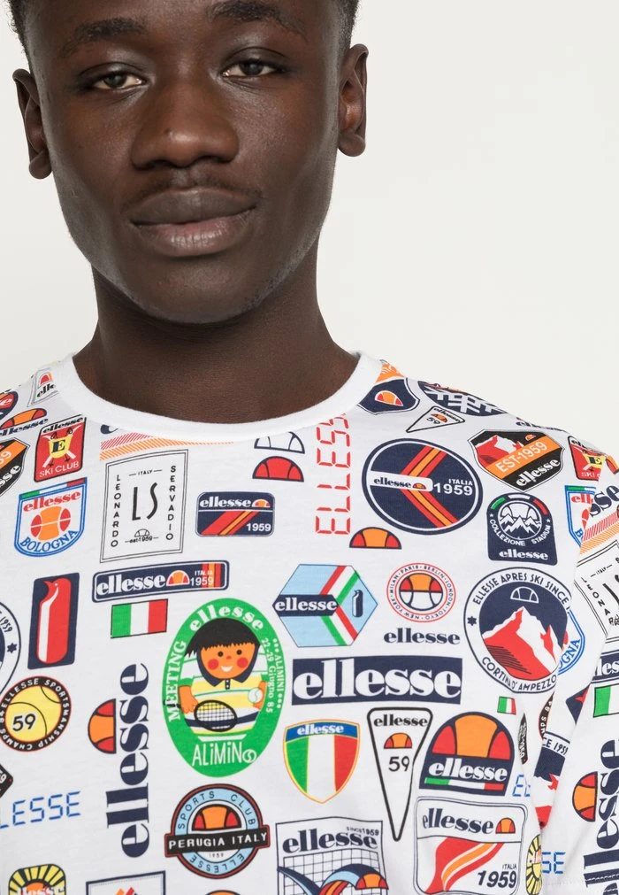 Ellesse HIRA - T-shirt Imprimé - White 5 Ellesse HIRA - T-shirt Imprimé - White – Image 5