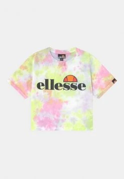 Ellesse NICKEY CROP - T-shirt Imprimé - Multi-coloured