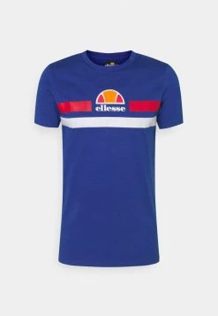 Ellesse APRELA TEE - T-shirt Imprimé - Blue