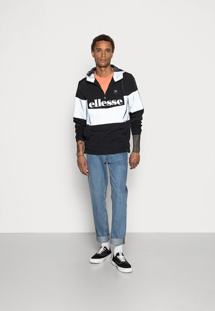 Ellesse SIRIAN 1/2 ZIP JACKET - Veste Légère - Black 2 Ellesse SIRIAN 1/2 ZIP JACKET - Veste Légère - Black – Image 2