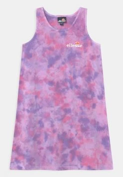 Ellesse DELIANA - Robe En Jersey - Pink/purple