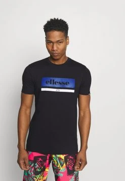 Ellesse OSMAN - T-shirt Imprimé - Black
