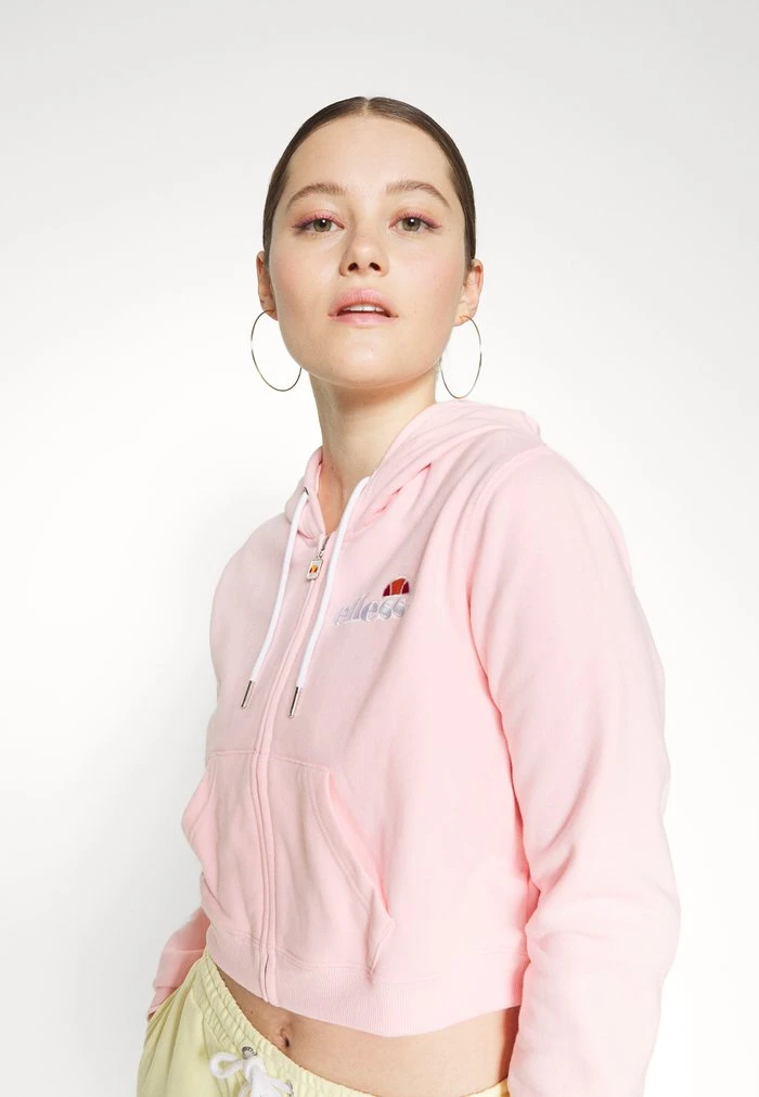 Ellesse PIOLLI - Sweat à Capuche Zippé - Light Pink 7 Ellesse PIOLLI - Sweat à Capuche Zippé - Light Pink – Image 7