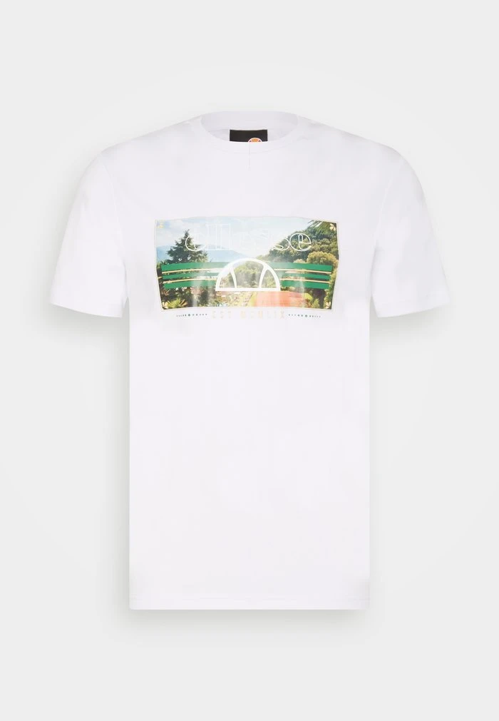 Ellesse SCENICA - T-shirt Imprimé - White 2 Ellesse SCENICA - T-shirt Imprimé - White – Image 2