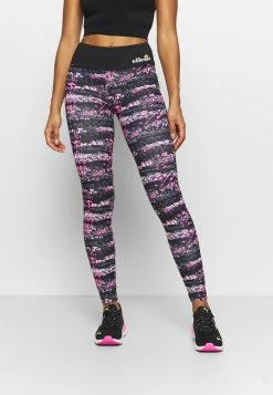 Ellesse JYN - Collants - Black/pink