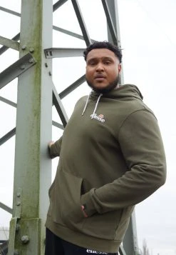 Ellesse PRIMERO OH HOODY - Sweat à Capuche - Khaki