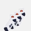 Ellesse DURANO ANKLE SOCK 3 PACK UNISEX - Chaussettes De Sport - White