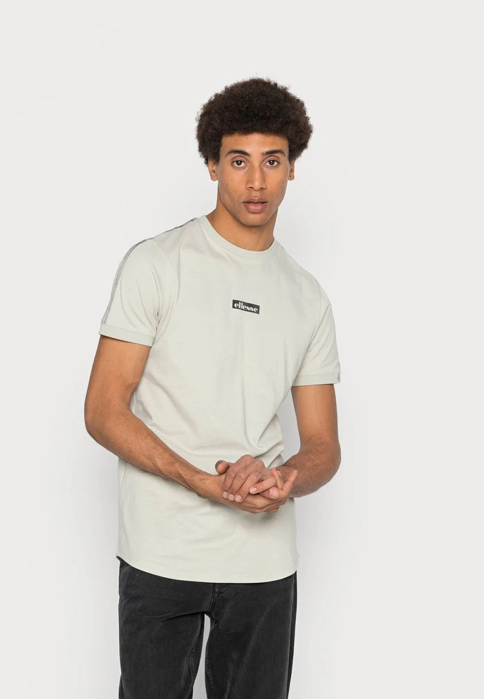 Ellesse OMINI - T-shirt Imprimé - Light Grey 1 Ellesse OMINI - T-shirt Imprimé - Light Grey