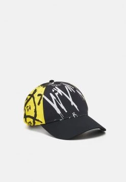 Ellesse TRAX - Casquette - Black/yellow