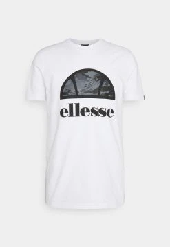 Ellesse ALTA VIA TEE - T-shirt Imprimé - White