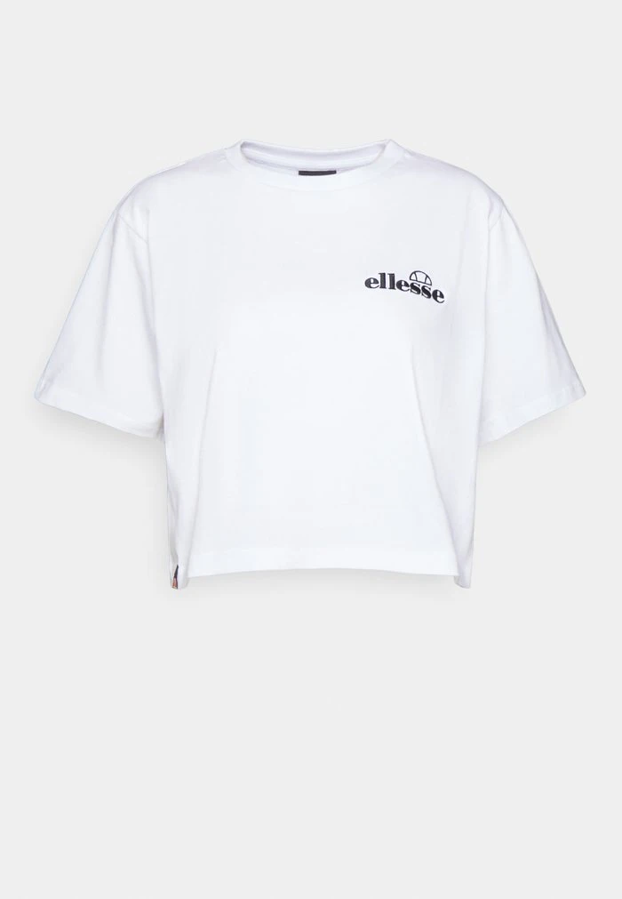 Ellesse CLAUDINE CROP - T-shirt Imprimé - White 1 Ellesse CLAUDINE CROP - T-shirt Imprimé - White