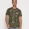 Ellesse VOODOO CAMO - T-shirt Imprimé - Khaki