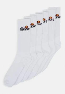 Ellesse ROMUNO UNISEX 6 PACK - Chaussettes - White