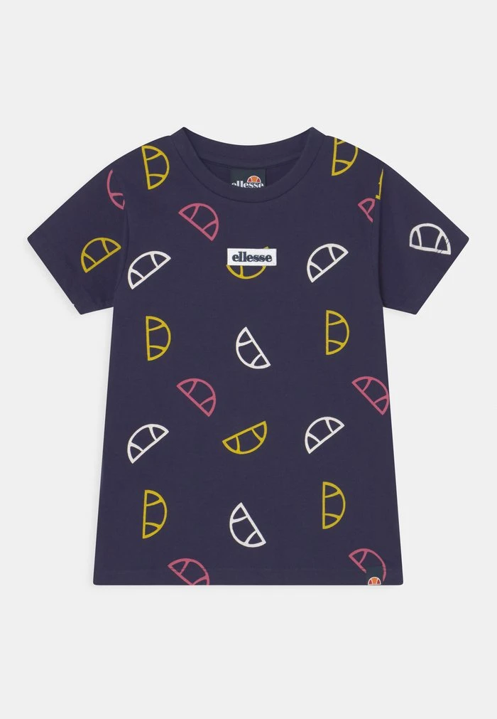 Ellesse FLAVISO - T-shirt Imprimé - Navy 1 Ellesse FLAVISO - T-shirt Imprimé - Navy