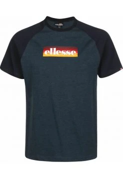 Ellesse KERSHAW - T-shirt Imprimé - Navy Marl