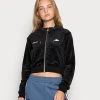 Ellesse KIRSTEN CROP HOODY - Sweat à Capuche Zippé - Black